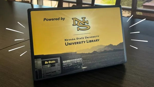 Library laptop