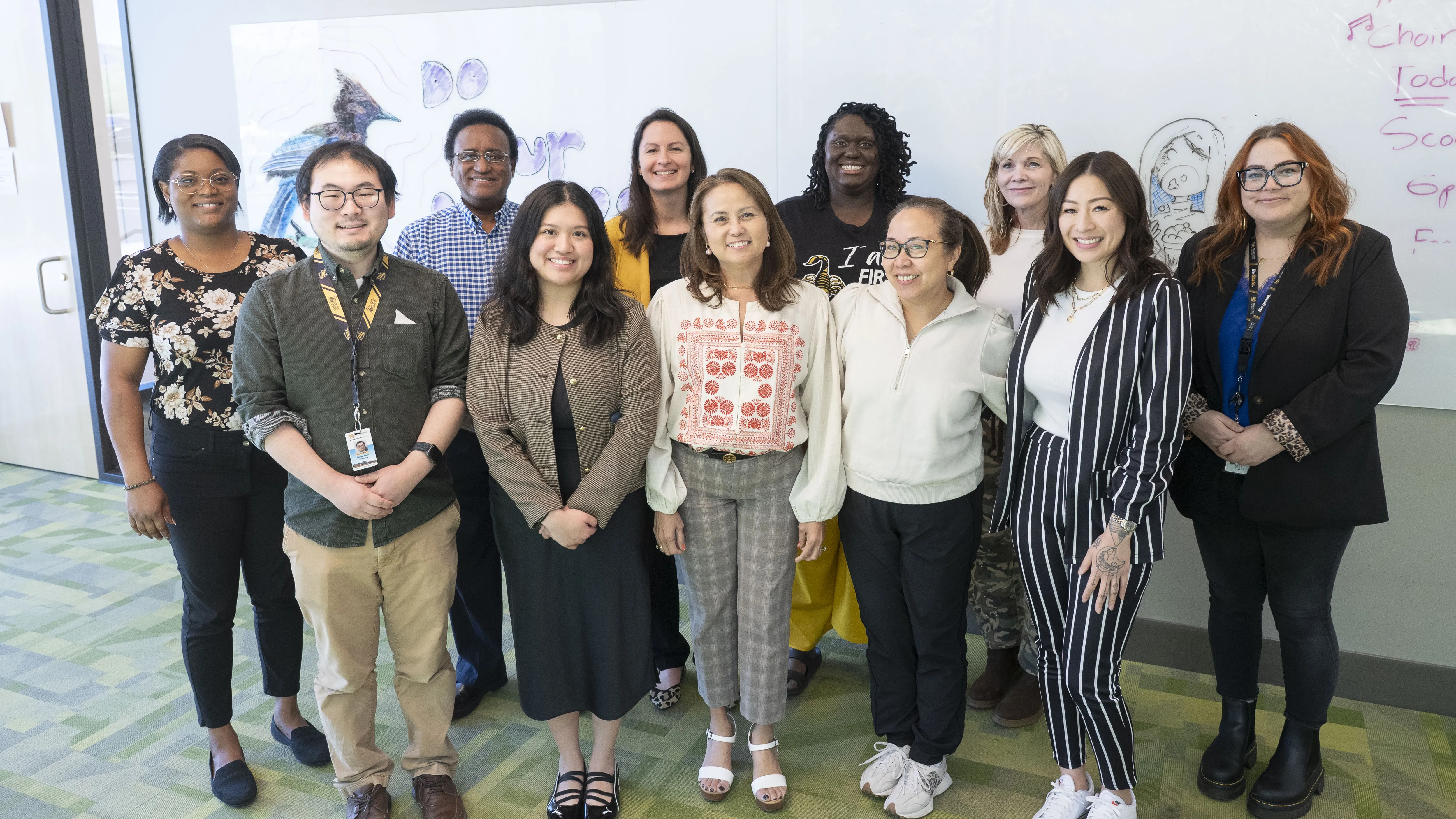 2026 AI Literacy Initiative group photo of initiative participants and librarians 