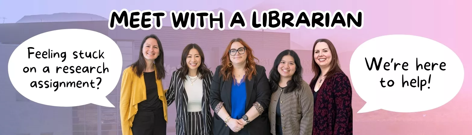 Meet with a librarian for research help